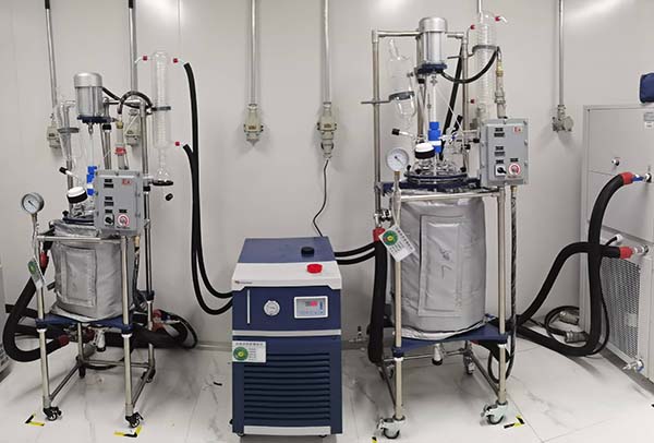 生物制藥廠用玻璃反應釜