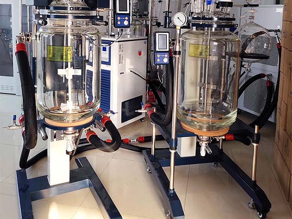 三層升降玻璃反應釜