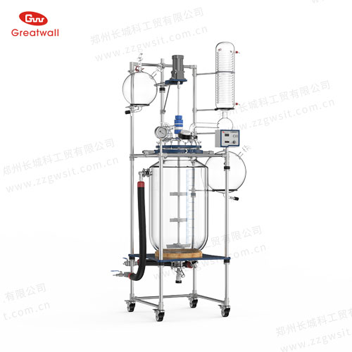 >GR系列雙層夾套玻璃反應釜